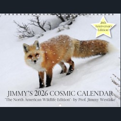 Jimmy's 2026 Cosmic Calendar - The 20th Anniversary North American Wildlife Edition
