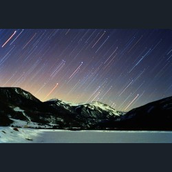 Orion Rising over the Rocky Mountains